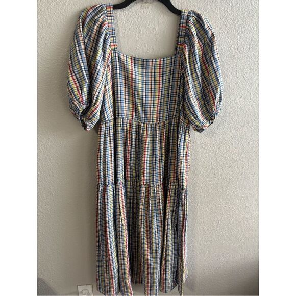 Old Navy Dresses & Skirts - ❤️Old Navy Puff Sleeve Midi Dress